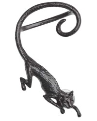 Black Cat Sith Earwrap Earring