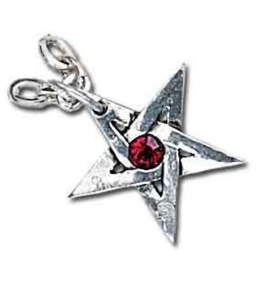 Crystal Pentagram Protection Necklace