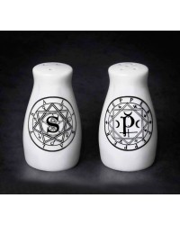 Sacred Geometry Salt & Pepper Shaker Set