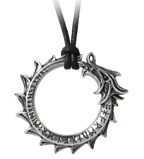 Jormungand World Serpent Ouroboros Pendant