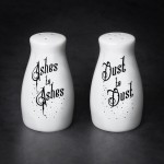 Ashes to Ashes Salt & Pepper Shaker Set