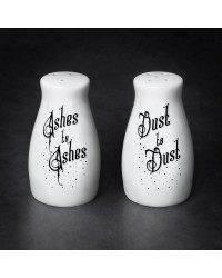 Ashes to Ashes Salt & Pepper Shaker Set