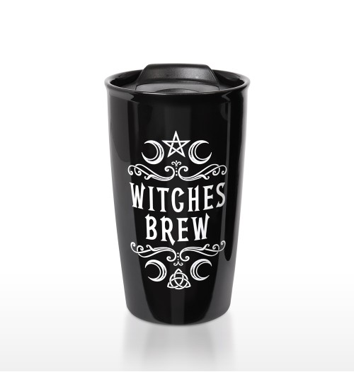 Witches Brew Brew Double Walled Travel Mug