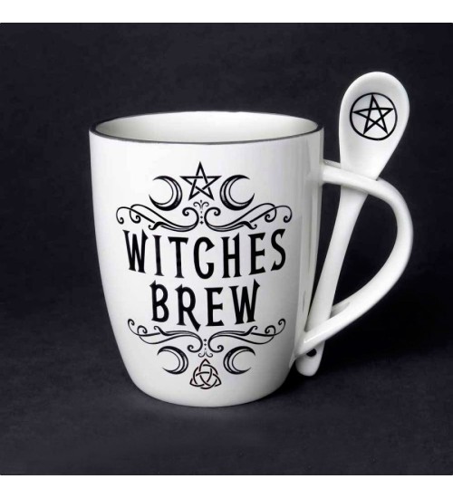 Witches Brew Mug and Spoon Set