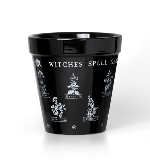 Witches Spell Garden Plant Pot