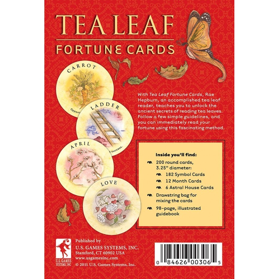 Tea Leaf Fortune Cards, Divination Deck