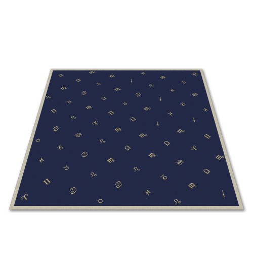 Astrology Embroidered Velvet Cloth