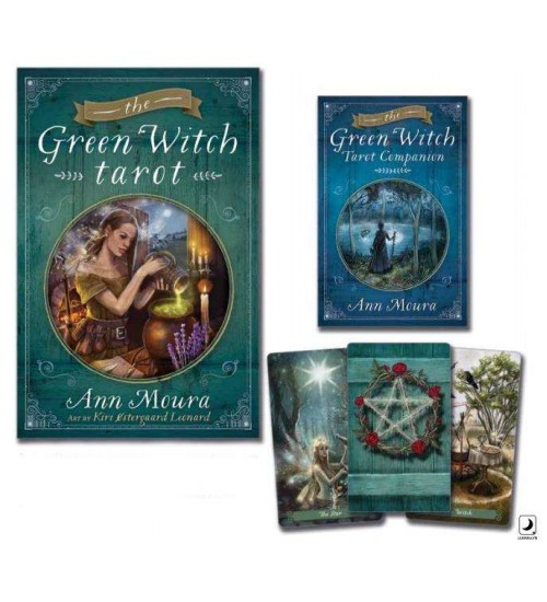 Green Witch Tarot Cards Boxed Set