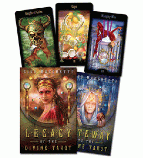 Legacy of the Divine Tarot Cards with Book