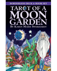 Tarot of a Moon Garden Borderless Deck & Book Set