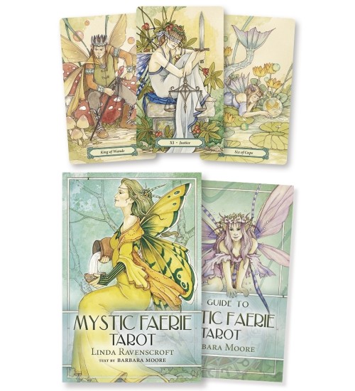 Mystic Faerie Tarot Cards and Book Set