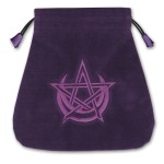 Pagan Moon Velvet Tarot Bag