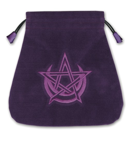 Pagan Moon Velvet Tarot Bag