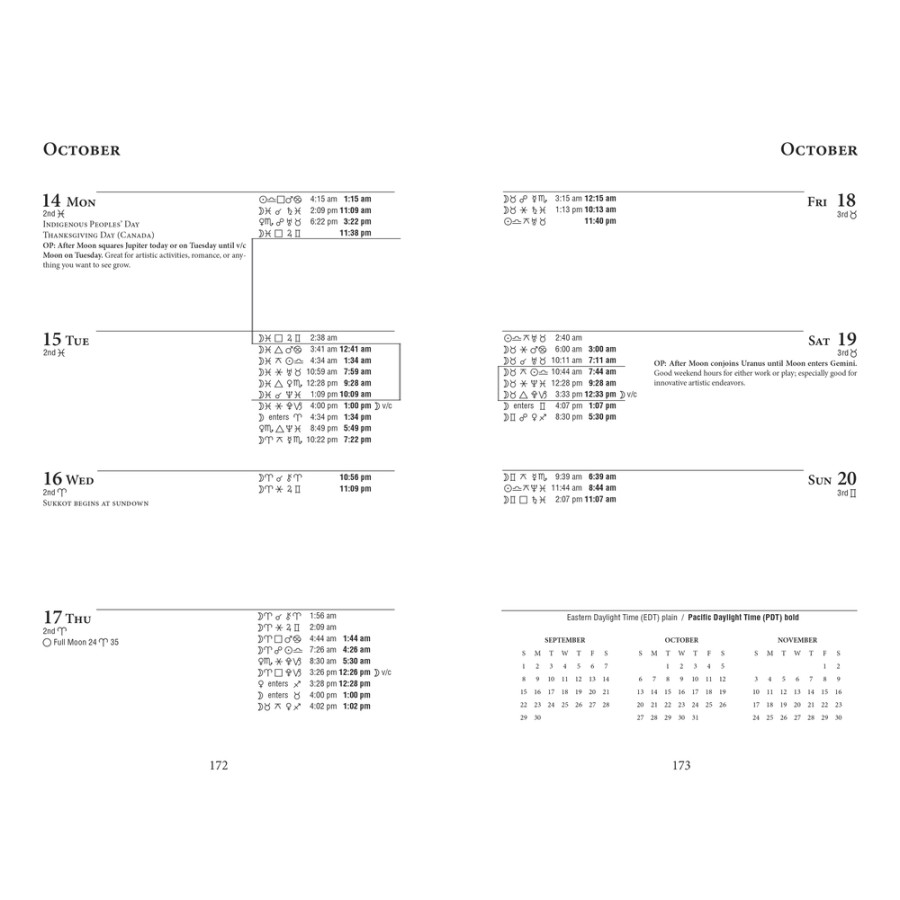 Llewellyn s daily planetary guide datebook daily guide almanac