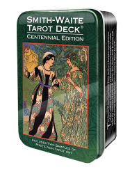 Smith-Waite Centennial Tarot Cards in a Tin