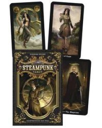 Steampunk Tarot Cards and Book Boxed Set