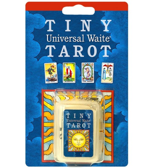 Tiny Tarot Cards Key Chain