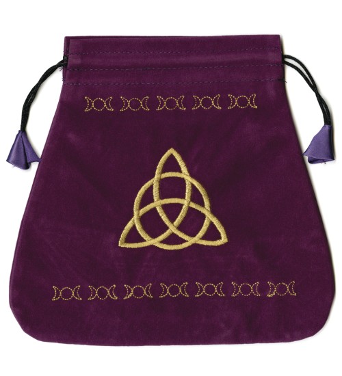 Triple Goddess Velvet Bag