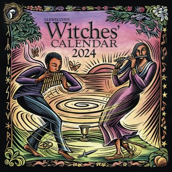 Witches Wall Calendar Llewellyn Annual 2024