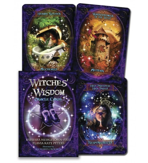 Witches' Wisdom Oracle Cards