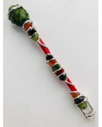 Aries Zodiac Medium Wand Crystal Wand