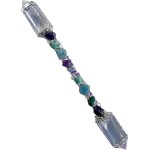 Ask, Believe, Receive Double Terminated Large Crystal Wand