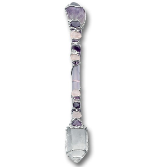 Love Large Crystal Wand for Unconditional Love