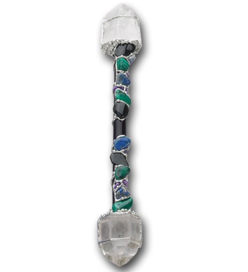 Positive Thoughts Large Crystal Wand