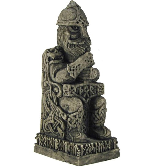 Thor, Norse God with Hammer Statue