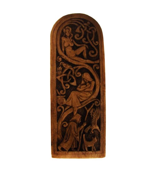 Maid, Mother, Crone Triple Goddess Plaque by Paul Borda