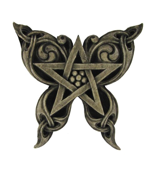 Butterfly Pentacle Wall Plaque