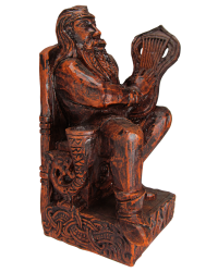 Bragi Norse God of Poetry Statue