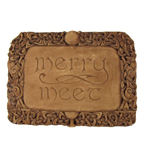 Merry Meet Pagan Wall Plaque