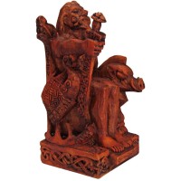 Freyr, Norse God of Fertility Seated Statue