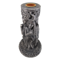 Triple Goddess Altar Candle Holder by Paul Borda