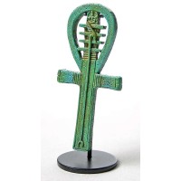 Egyptian Ankh Djed Was Amulet Statue