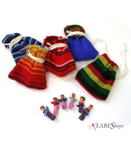 Worry Dolls Handmade Mini Set