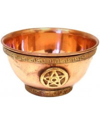 Pentagram Copper Offering Bowl