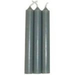 Grey Mini Taper Spell Candles