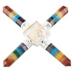 7 Chakra Reiki Pyramid Crystal Energy Generator