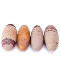 Shiva Lingam Stone - Set of 4 2 Inch Sacred Stones