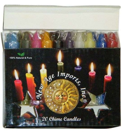 Spell Candle Assortment Box of 20 Colors