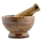 Soapstone Mortar & Pestle Set