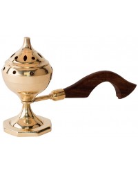 Brass Incense Burner with Handle