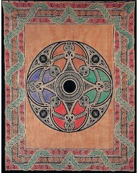 Celtic Print Handloomed Woven Tapestry