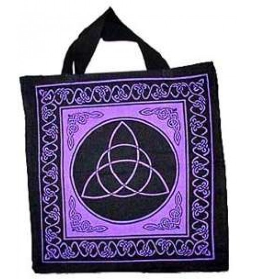 Triquetra Charmed Symbol Cotton Tote Bag