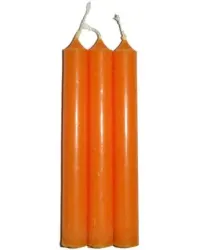 Orange Mini Taper Spell Candles