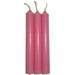 Pink Mini Taper Spell Candles