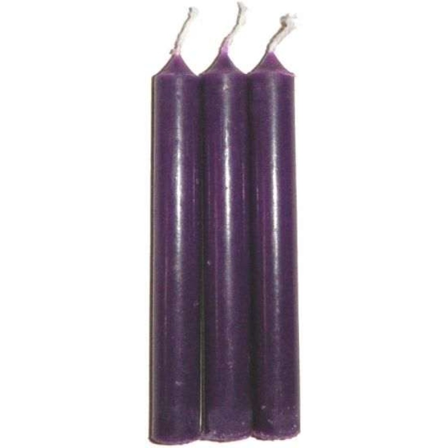 spells x burn Taper 20 of Candles Purple Mini Ritual, Chime Wicca Box spells x burn Taper 20 of Candles Purple Mini Ritual, Chime Wicca Box