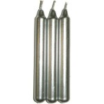 Silver Metallic Mini Taper Spell Candles